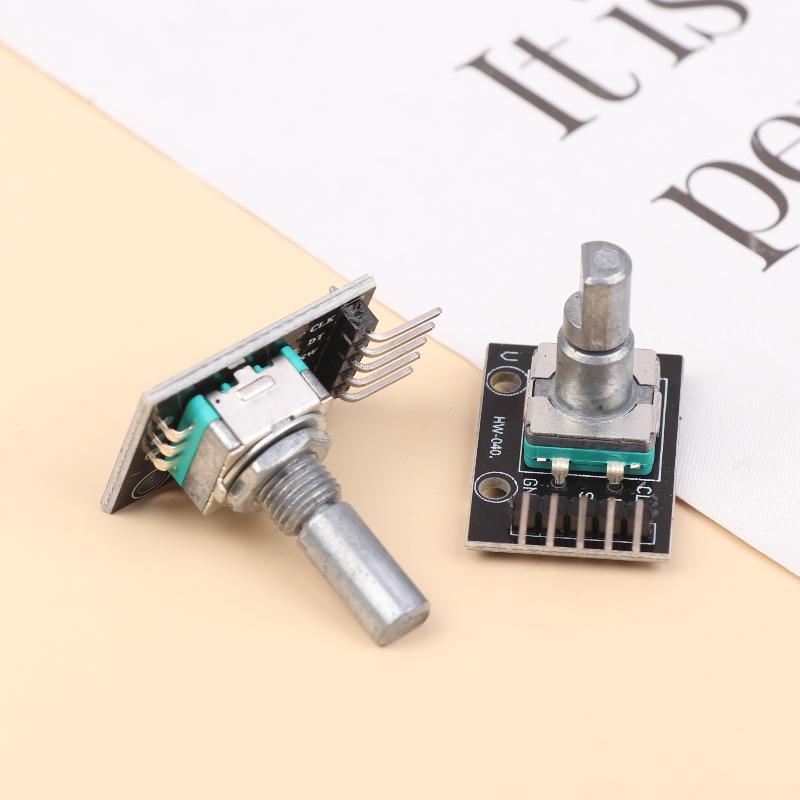 Ky-040 Rotary Encoder Module With 15×16.5 Mm With Knobs For Arduino Micro Controller Use Adjustable Encoder Module