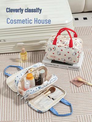 Large Capacity Cute Cartoon Makeup & Toiletry Travel Bag