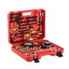 Fuel Injection Pressure Tester Kit TU443 0-140PSI 0-10Bar Automotive Fuel Pressure Gauge Complete Kit