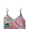 Floral Print Spaghetti Strap Dress, Elegant V Neck Sleeveless Cami Dress For Spring & Summer, Women's Clothing