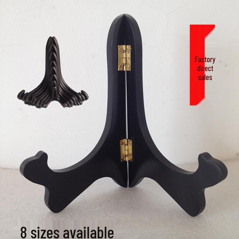 Pu er Tea Solid Wood Display Stand - L-Shaped Shelf for Tea and Ornaments Imitation Wood 2.5 inches (6.5 cm)