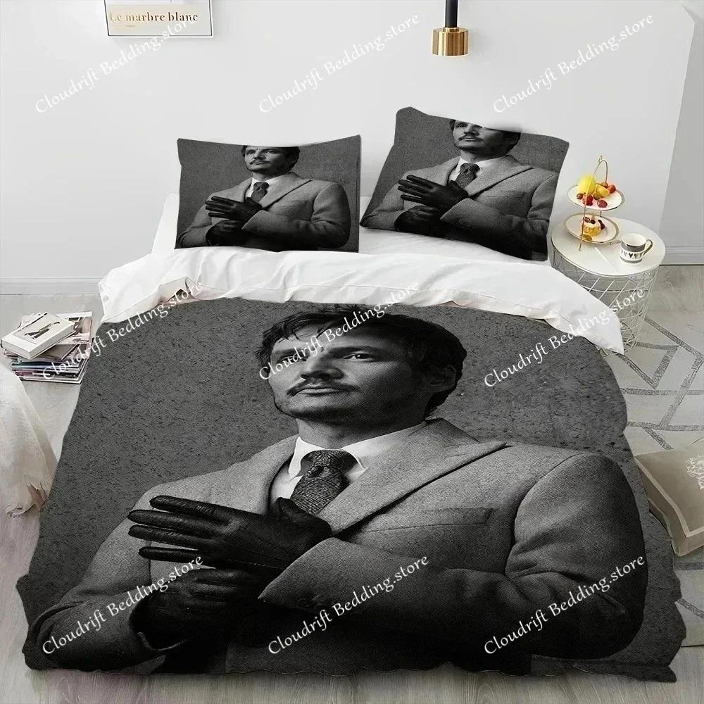 Jose Pedro Balmaceda Pascal Photo Bedding Set Pillowcase Comforter King Queen Size Boys Adult Duvet Cover Bed Set026