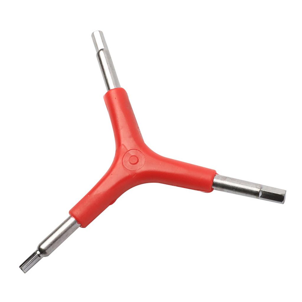 Portable 3 Way 4/5/6mm Y-Shaped Hex Wrench Tool Hex Key Kit for Bicycles Home Repairs and Outdoor Cycling Emergencies