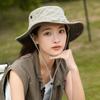 Washed old bucket hat men and women summer outdoor camping new sunshade sunscreen mountaineering western cowboy hat