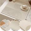 Sneldrogend Absorberend Keukentafelgerei Waterdichte Mat Koffiekopje Afdruipmat Warmte-isolatie Antislipmat Tafelgerei Matten