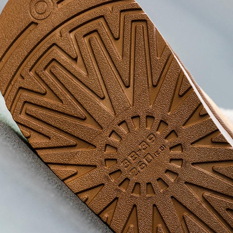 Korean Version of Chinese Cotton Slippers Winter Home Can Be Wrapped with Snow Boots Velvet Non-slip Warm Couple Cotton Shoes