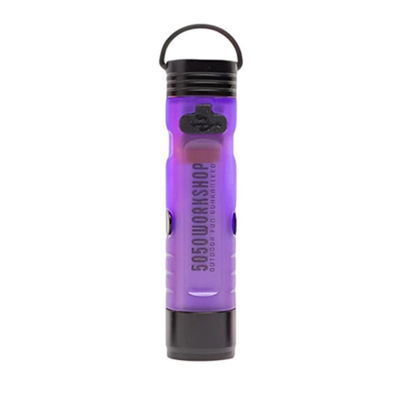 Compact LED Keychain Flashlight: Multi-functional, Long Battery Life for Outdoor and Emergency Use