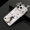 Cute Cartoon Totoros Phone Case for Apple iPhone 17 Air 16 16e 15 14 13 12 11 Pro Max X Xs XR 8 Plus Luxury Clear Cover