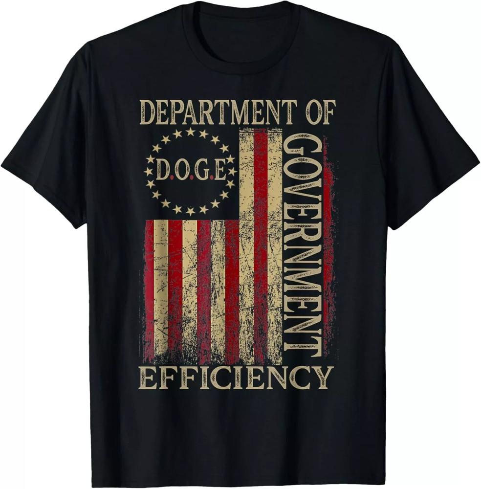 Doge Shirt Doge Department Of Government Efficiency T-Shirt Unisex T-Shirt S