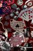 Kovový nápis Pokerový stůl Herní místnost Dekorace stěny
