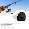 Lightweight Baitcaster Case Hard Baitcasting Reel Case Fishing Reel Storage Bag  for Left Hand