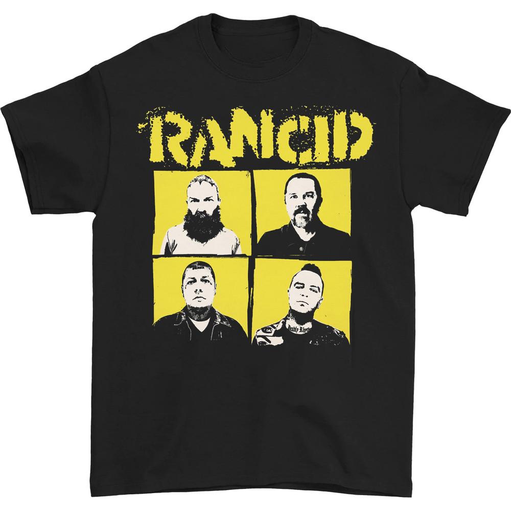 

HOT NEW Rancid band tour concert black Tshirt Short sleeve S5Xl Unisex T-Shirt XXXL