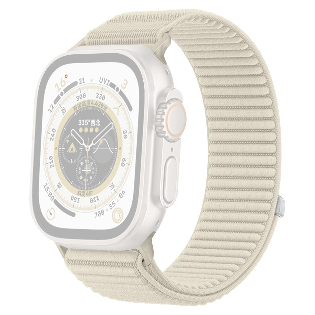 Wrist Strap for Apple Watch Series 10 9 8 7 SE 6 5 4 3 2 1 42mm 41mm 40mm 38mm Magic Tape Nylon Woven Watch Band