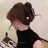 New Elegant "Z" Shape Pearl Hair Claw For Women Girls Sweet Hair Ornament Back Head Hair Holder Clip Fashion Hair Accessories
