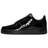 Air Force 1 Low Lackleder Premium Schwarz Herren Sneaker Schwarz-Schwarz IV2857-010