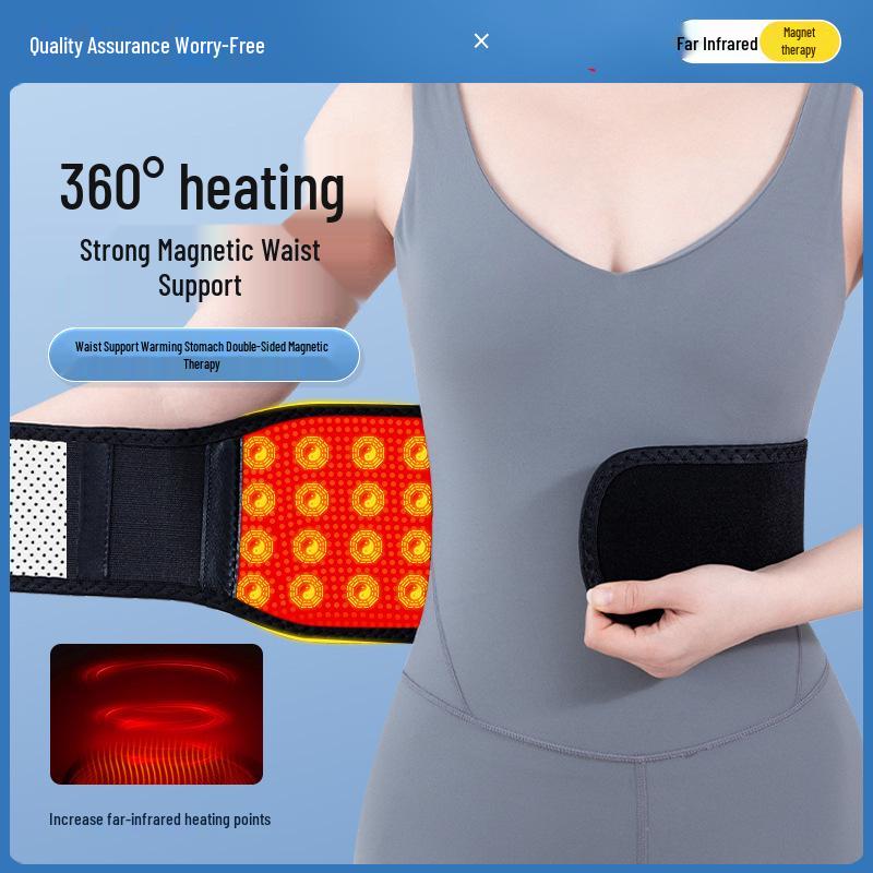Unisex Heating Waist Belt: Four-Season Warmth & Belly Protection for Autumn & Winter