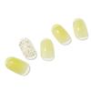 Lemon Cream Gel Nails