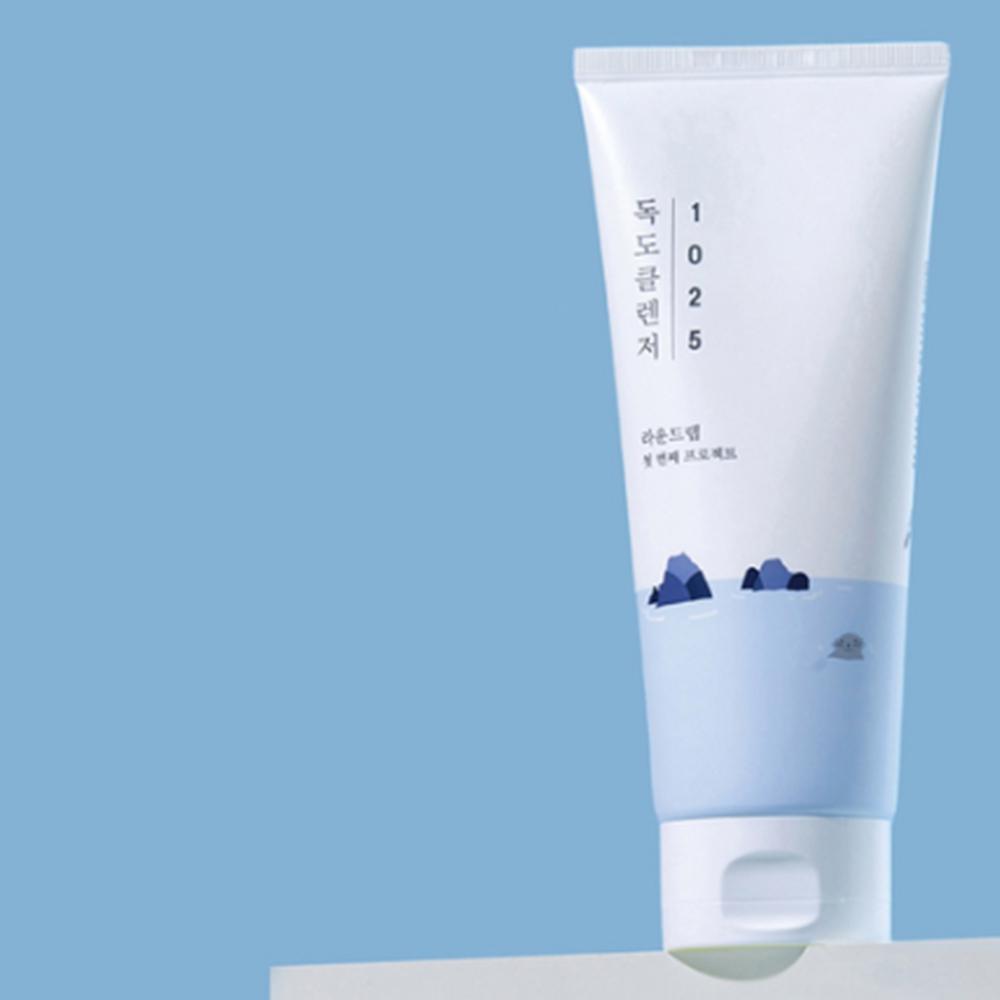 ROUND LAB 1025 Dokdo Cleanser – Tiefseewasser Milder Reinigungsschaum 150ml / 200ml (2 Optionen)
