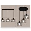 Modern Simple Design Chandelier Apply for Home Black Pendant Light Popular Hanging Lamp for Living Room Kitchen Decor Lighting