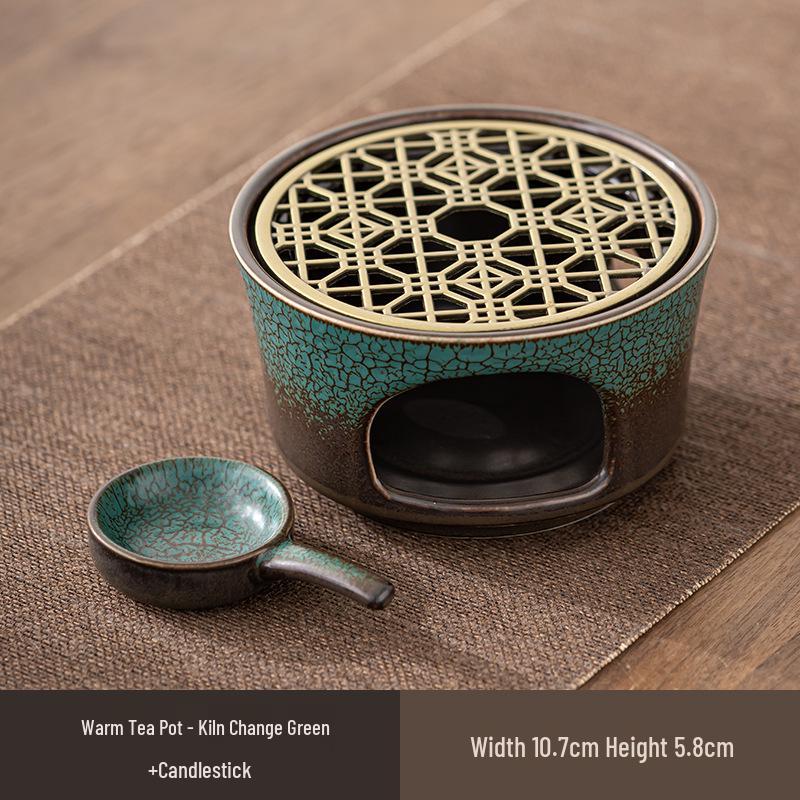 Warm Tea Stove: Candle Warmer for Teapot with Heat Preservation & Incense Burner