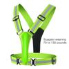 LED Reflective Vest Running Cycling Safety Vest for Outdoor Sports Activities