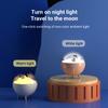 Umidificatore d'aria Orso Spaziale 260 ml Diffusore di Nebbia d'Acqua USB con Lampada LED per Casa Stanza Umidificatore Aroma Ultrasuoni Elettrico Silenzioso