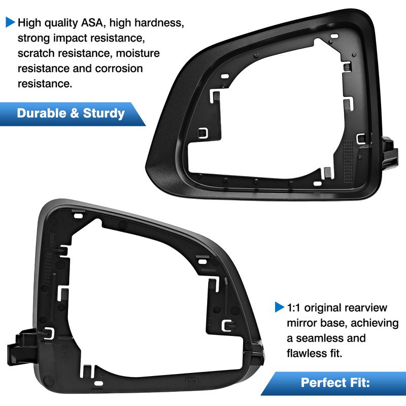 Supporto Telaio Specchietto Retrovisore Laterale Sinistro Destro per Tesla Model Y Sostituzione Telaio Alloggiamento Specchietto Laterale