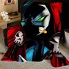 Comic S-Spawn Throw Flannel Blanket, Soft Warm, Durable & Washable Cute Cool