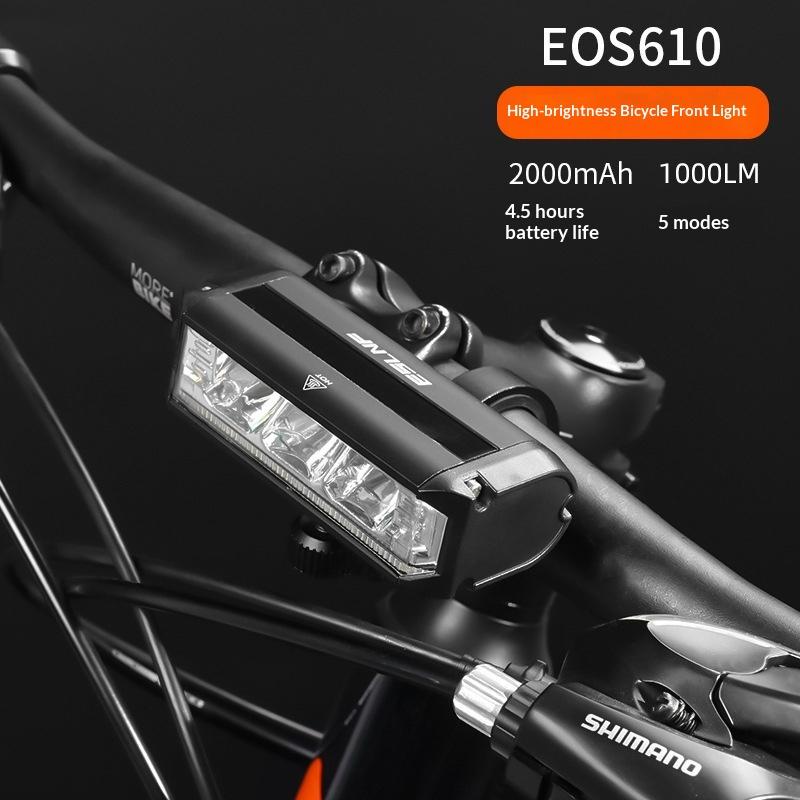 Bike Light 2000-8000Mah Eos610 640 Bike Light Waterproof Flashlight Usb Charging Mountain Road Cycling Lamp Bike Light 1000LM