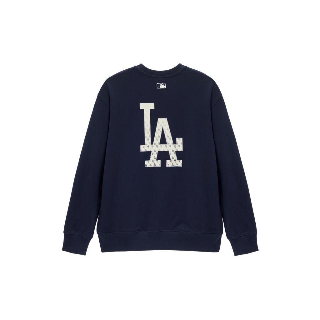 New MLB Los Angeles Dodgers Sweatshirts Unisex Navy Blue 3AMTM0234-07NYD