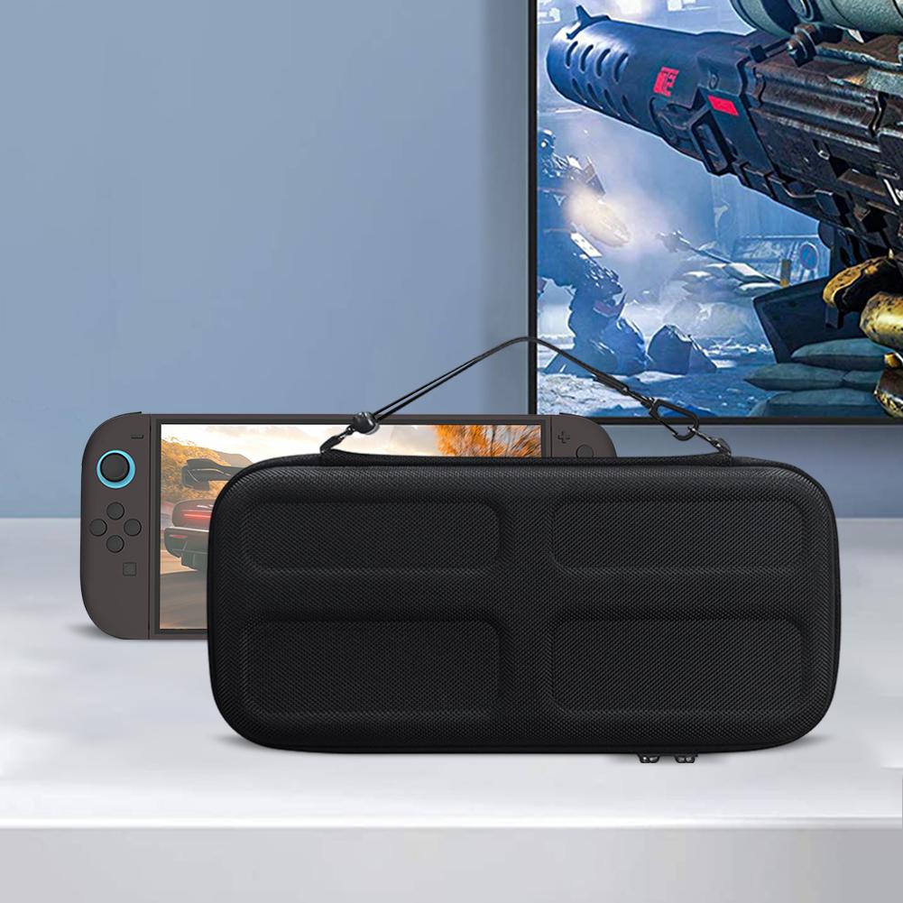 EVA Carrying Case for Nintendo for Switch 2 Portable Storage Bag Anti-drop Protective Travel Bag Carrying Bag Games Accessories
