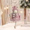 Antler Christmas Plush Girls Pendant Xmas Ornament Christmas Tree Pendant  New Year