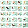 50 Behavioral Cognitive Education Cards Children'S Educational Early Education Enlightenment Cards Double-Sided Fun Educational Toy Cards