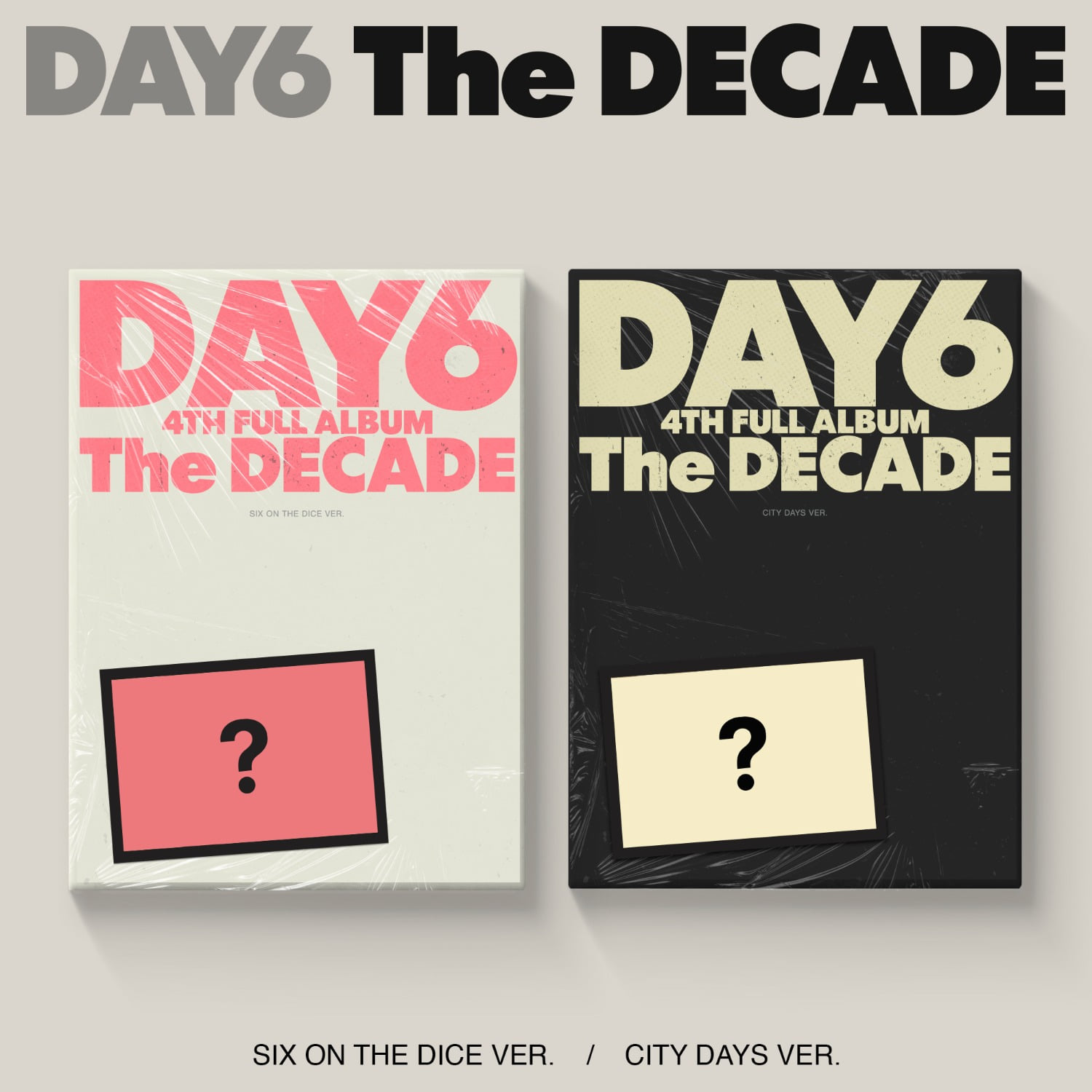 

DAY6 [The DECADE] 4th Full Album RANDOM
