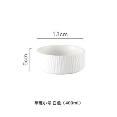 Creative Stackable Ceramic Fruits Bowl Porcelain Food Salad Dessert Bowl With Wooden holder Tableware Kitchen Container Storage чёрный
