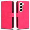 For Infinix Hot 50 5G Leather Case Skin-Feel Anti-Drop Wallet Flip Phone Cover