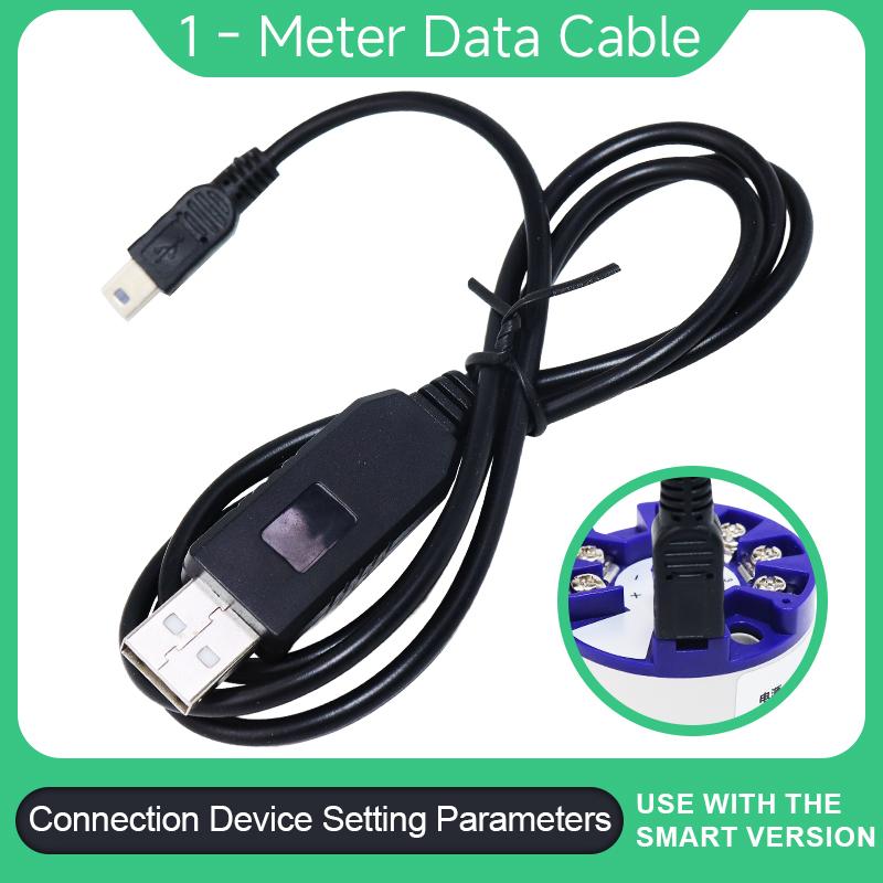 PT100 Type Temperature Transmitter RTD Input 4-20mA Output DC24V Thermal Resistance Temperature Transmitter 0-50 0-100 Degree 2