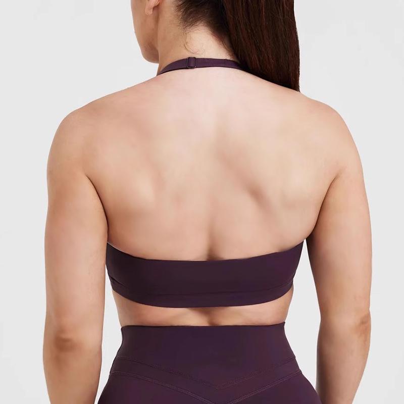 Europejsko-amerykański biustonosz sportowy o wysokim wsparciu: Wstrząsoodporny, Zapobiegający opadaniu biustu, Odzież do fitnessu i jogi