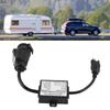 Trailer Connector Light Converter USA 4 Pin To EUR 7 Pin Adapter Stop/Brake Signal Separating