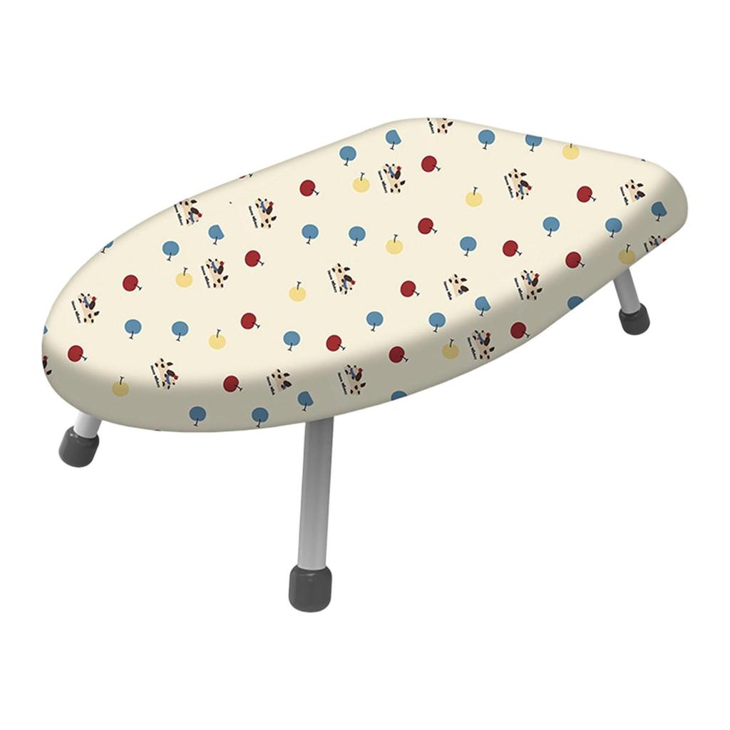 Folding Mini Iron Board Portable Tabletop Ironing Board with Removable Cover for Laundry Room College Studio Apartment