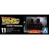 Aoshima Bunka Kyozai (AOSHIMA) Movie Mecha Series No. 11 Back To the Future Pullback Part 1 Time Machine 1/43 Scale Plastic Model