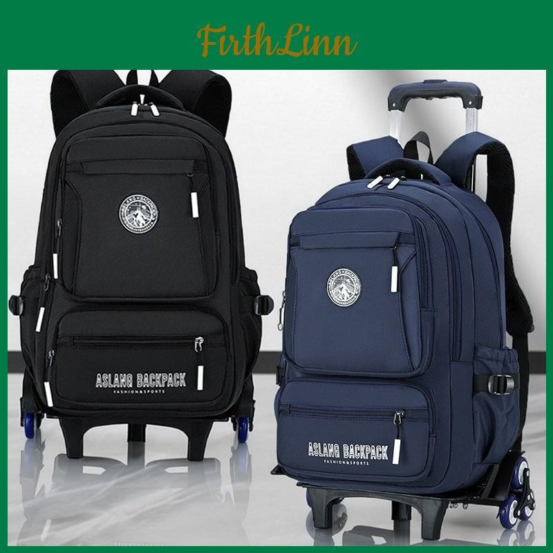 Capacity Backpack For Large Trolley Middle School Boys Climbing Stairs Friendly