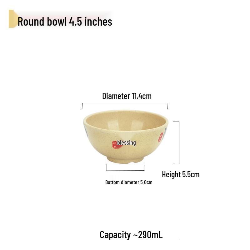 Jifu Melamine Noodle Bowls: Durable, Drop-Resistant Bowls for Shops, Mala Tang, and More