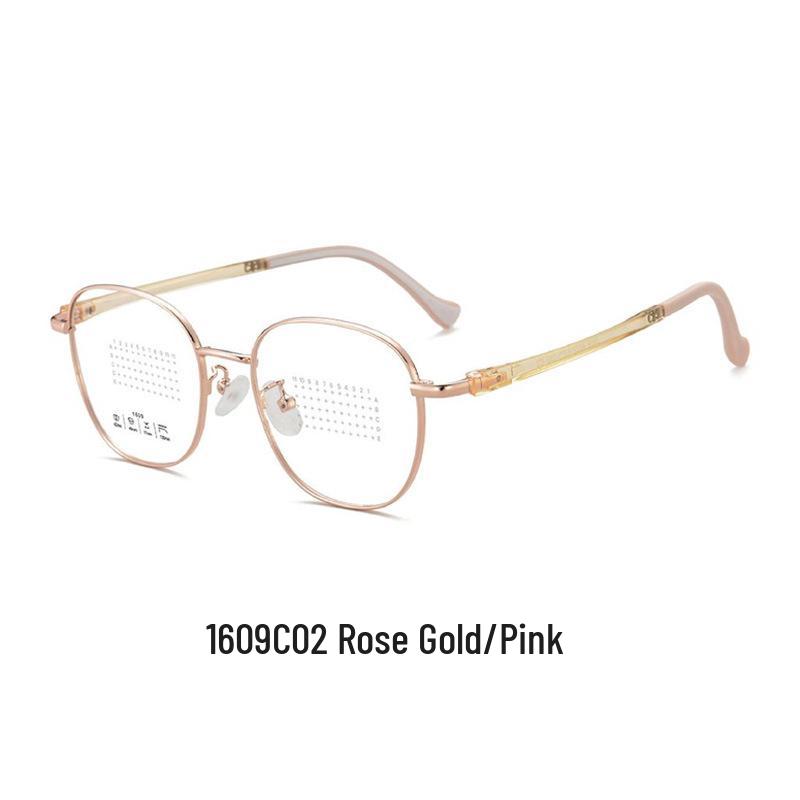 New Color Block Youth Glasses - Thin, Versatile, High-Quality Student Frame