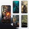 Cool Army Special Forces Case For Samsung S21,S20,S10,Plus,S9,S22,S25,Ultra,S24,S23,FE,Lite,Soft Silicone Black
