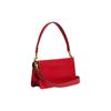 COACH Tabby Polished Pebbled Leather Portable Crossbody Bag, Shoulder Bag Medium Women's Bright Red 73995-B4UP7