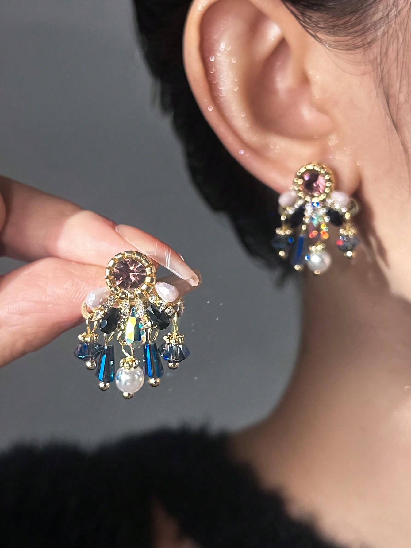 

Модные серьги-подвески для женщин разноцветный