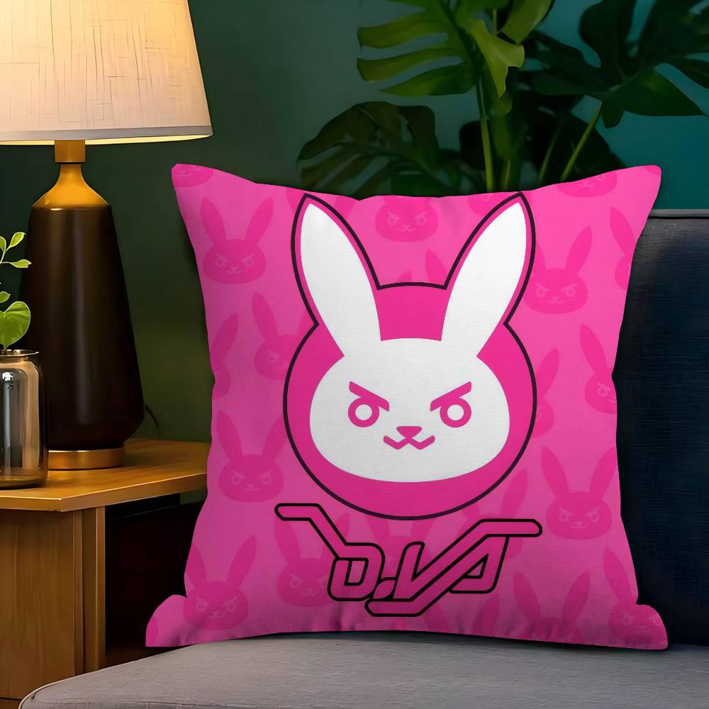 Pop Game O-Overwatch Anime Pillow Cover Sofa Cushion Cover Home Room Decoration Children Gift