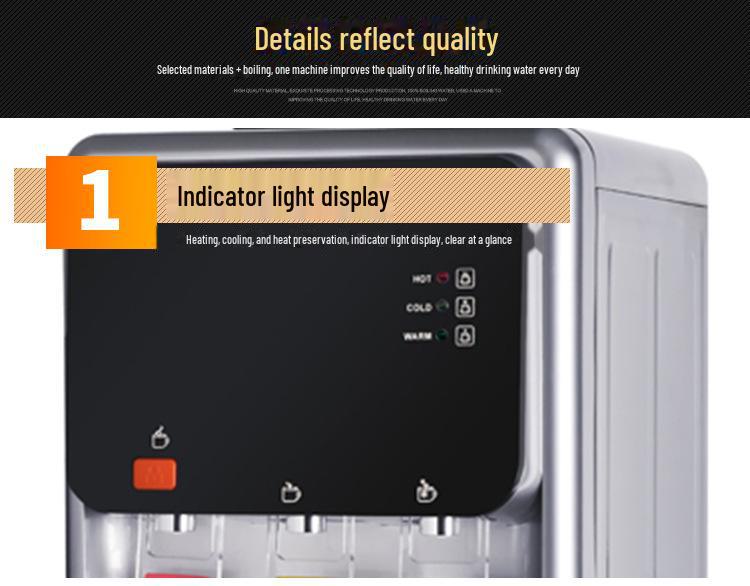 Compressor Water Dispenser: Hot & Cold Vertical Bottled Water Dispenser for Home