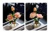 Burnt Edge Rose Imitation Oil Painting for Car Interior Decoration – Cup Holder Floral Ornament